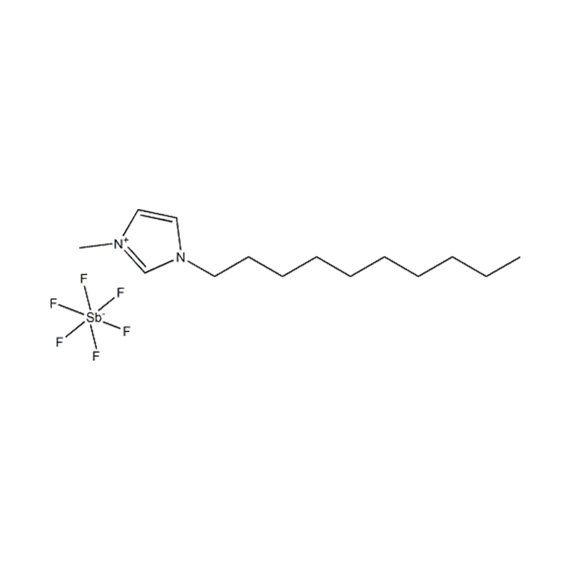 1-decil-3-metilimidazolio esafluoroantimonato