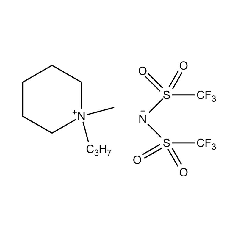 Sale di N-propil-N-metilpiperidina bis(trifluorometansolfonil)immide
