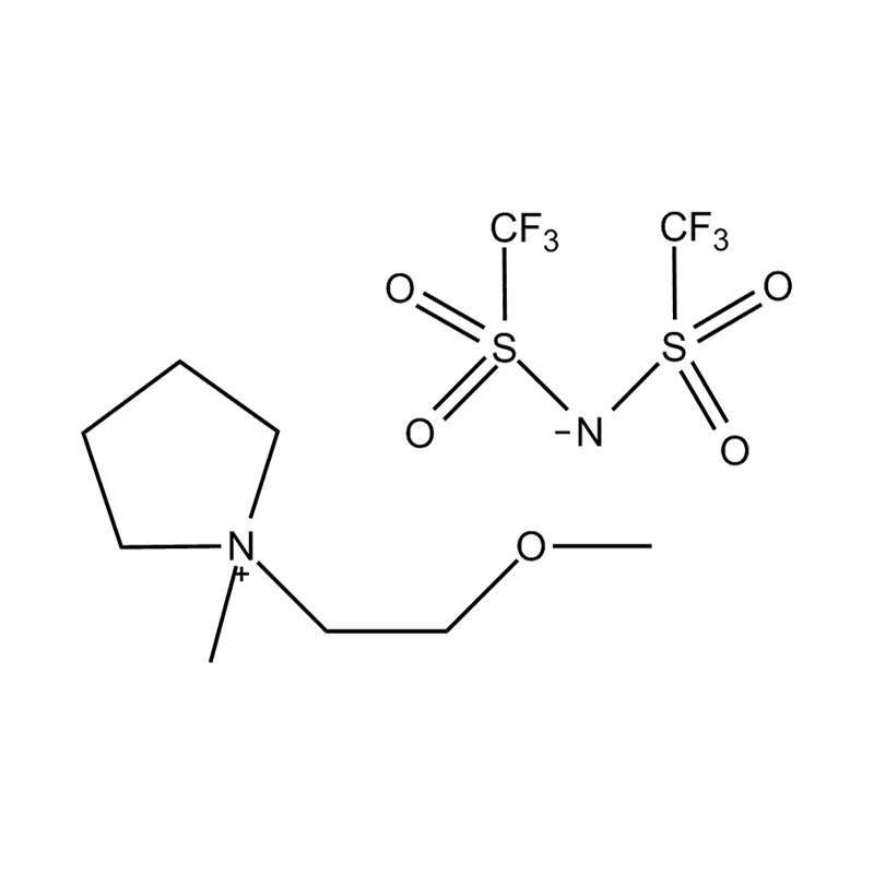 Sale di N-metossietil-N-metilpirrolidinio bis(trifluorometil)solfonammide